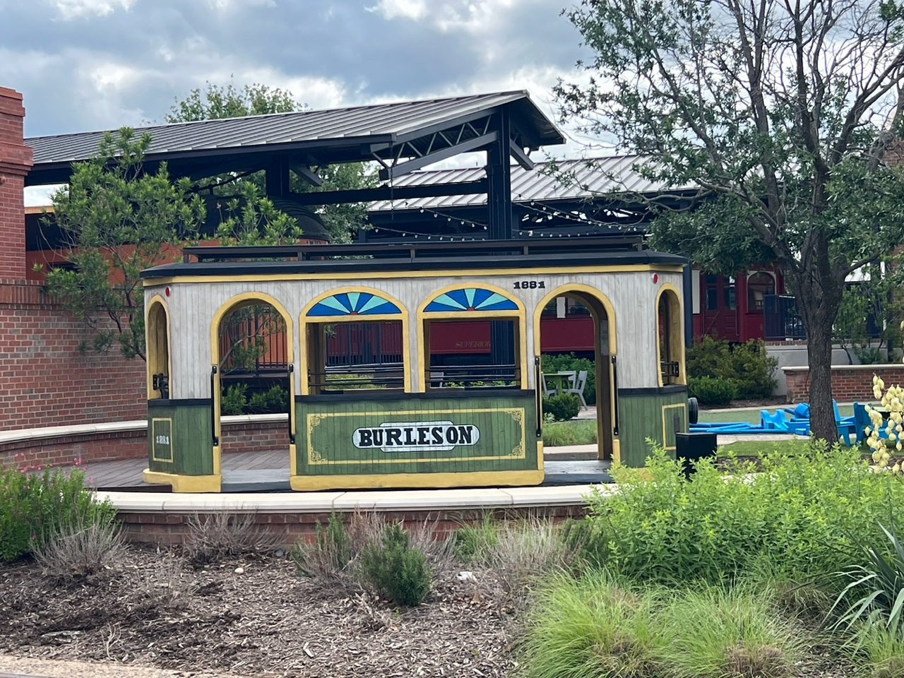 Burleson, TX skyline and business district