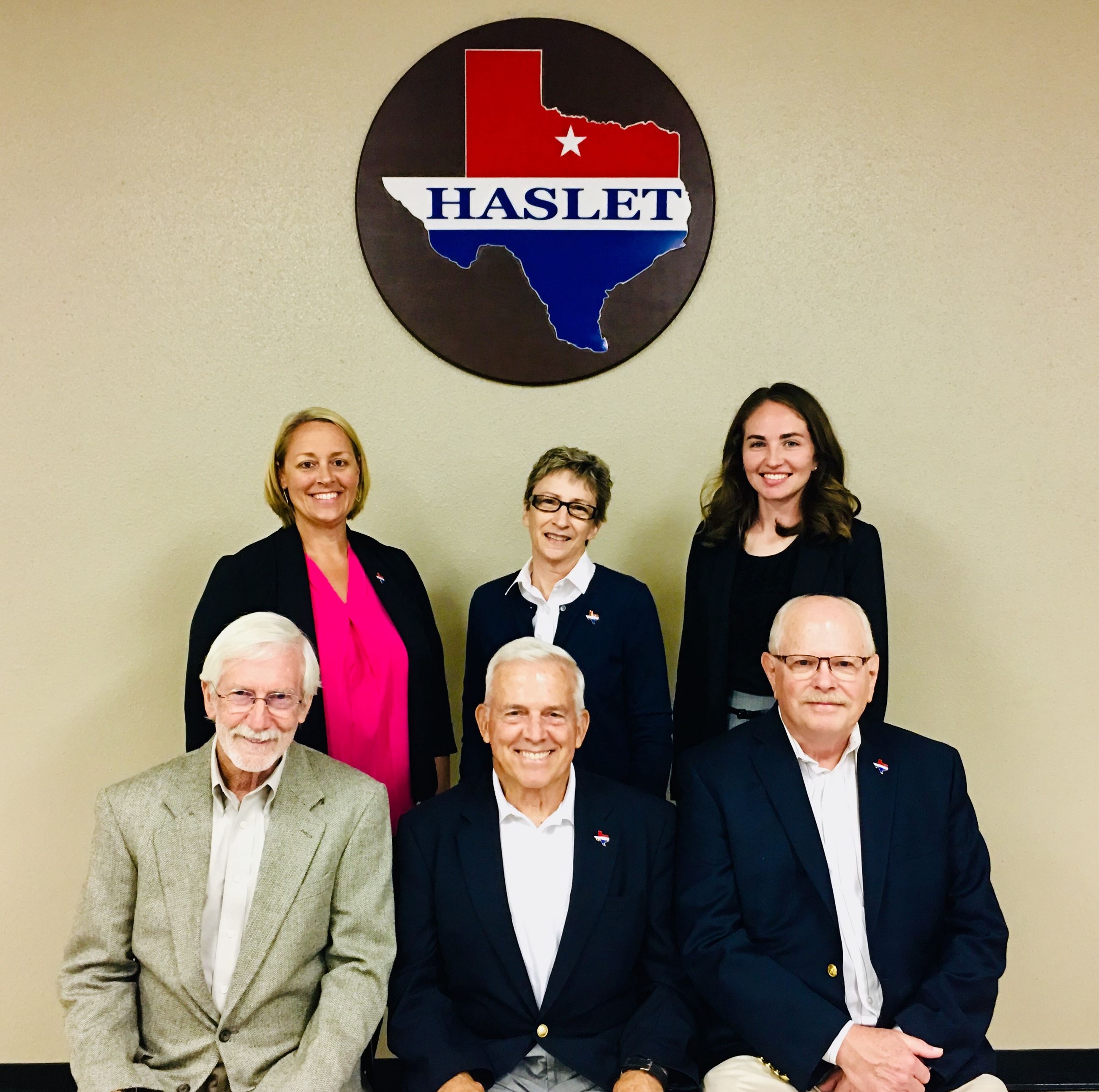 Haslet, TX skyline and business district