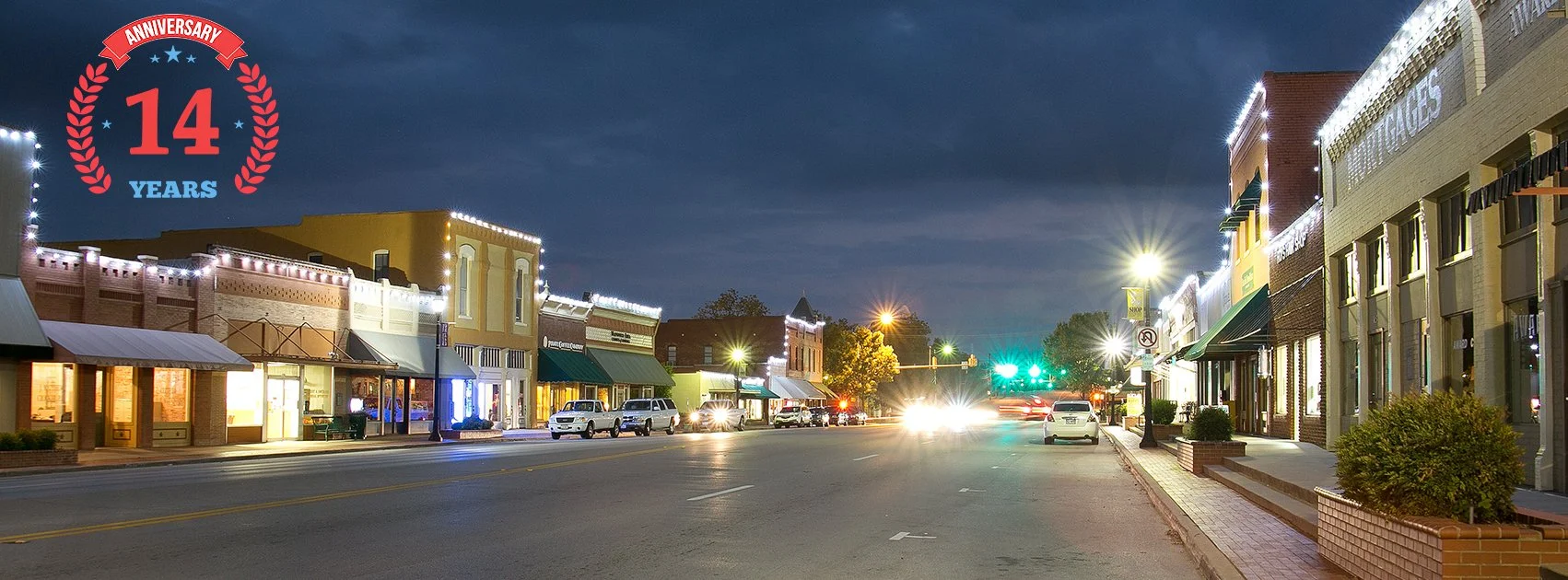 Mansfield, TX skyline and business district